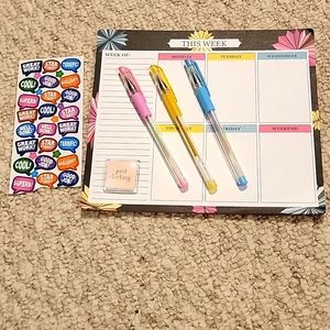 🦋 Weekly Planner Notebook Set